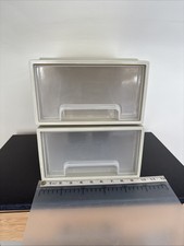 Pair stackable plastic for sale  MALMESBURY
