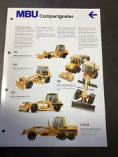 Baumaschinen prospekte mbu gebraucht kaufen  Neumagen-Dhron