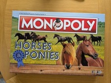 Monopoly horses ponies for sale  LEICESTER