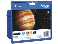 Atrament Brother LC1240 CMYB do drukarki DCP/MFC, używany na sprzedaż  PL