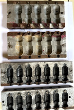 Bullet Jig cabeça LeaD moldes 2 pesca em água salgada fusão construa seu próprio par, usado comprar usado  Enviando para Brazil