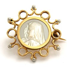 Spilla oro giallo usato  Modena