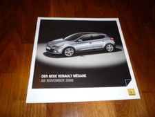Renault Megane Prospekt 10/2008  comprar usado  Enviando para Brazil