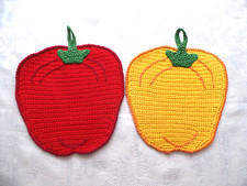 Motiv topflappen paprika gebraucht kaufen  Halle