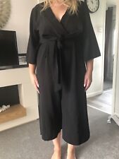 Kimono black jumpsuit for sale  WARWICK