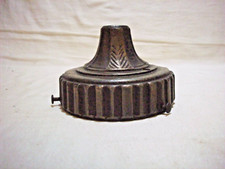 SUPORTE DE ABAJUR DE VIDRO FUNDIDO VINTAGE 4" DIÂMETRO., usado comprar usado  Enviando para Brazil