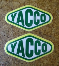 Autocollant yacco 16cm d'occasion  Pornic