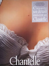 Publicité 1993 chantelle d'occasion  Longueil-Sainte-Marie