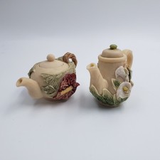Miniature resin teapots for sale  Marysville
