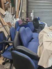 Blue swivel office for sale  UK