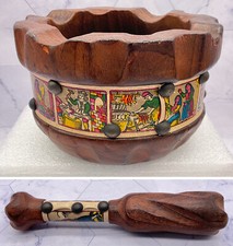 Vtg wooden mortar for sale  Honolulu