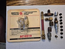 Accesorios de acoplador Kwik aire acondicionado automotriz Matco Tools AC10219 + extras segunda mano  Embacar hacia Mexico
