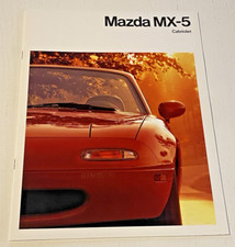 Brochure de Vente MAZDA MX-5 Cabriolet - Juillet 1990  - Bel Etat, używany na sprzedaż  Wysyłka do Poland