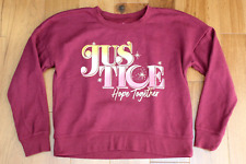 Justice cropped sweatshirt for sale  Clinton