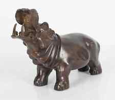 Large bronze hippopotamus for sale  Philadelphia