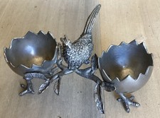 Vintage pewter twin for sale  IPSWICH
