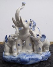 Vintage blue white for sale  NEWBURY