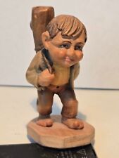Holzfigur geschnitzt bemalt gebraucht kaufen  Berlin