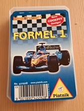 Quartett kartenspiel formel gebraucht kaufen  Rangendingen