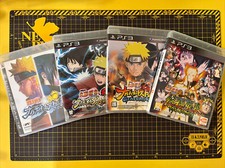 Lote 4 PS3 Naruto Shippuden Ultimate Ninja Storm Revolution Generations 1 2 JP comprar usado  Enviando para Brazil