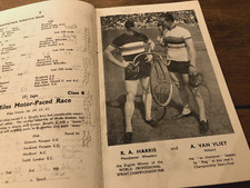 Usado, 1949 Herne Hill Track, 31º Encontro de Campeões Programa Original, Reg Harris comprar usado  Enviando para Brazil