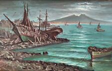 Paesaggio notturno baia usato  Napoli