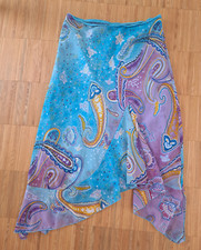 Rock chiffon türkis gebraucht kaufen  Fuldatal