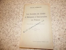 1924.sociétés crédit banque d'occasion  Saint-Quay-Portrieux