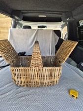 Vintage willow basket for sale  HASLEMERE