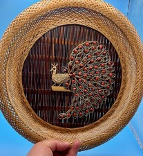 Vintage wicker peacock for sale  Clayton