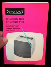 Grundig triumph 1215 gebraucht kaufen  Berlin