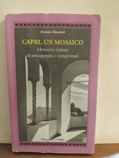 Mazzetti capri mosaico usato  Italia