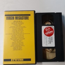 Virgin Megastore VHS 1999 Music Promo Tape ETV Network, usado comprar usado Virgin Megastore VHS 1999 Music Promo Tape ETV Network, usado comprar usado  Enviando para Brazil