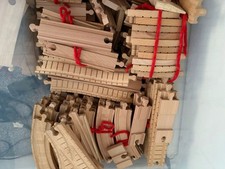 Wooden railway track for sale  BIRCHINGTON