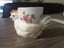 Coquetier porcelaine poule d'occasion  Besançon