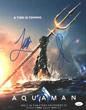 Autógrafo autêntico James Wan Ludi Lin assinado à mão 11x14 Aquaman certificado de autenticidade JSA comprar usado Autógrafo autêntico James Wan Ludi Lin assinado à mão 11x14 Aquaman certificado de autenticidade JSA comprar usado  Enviando para Brazil