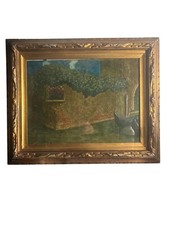 Dipinto olio tavola usato  Milano