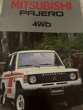 Mitsubishi pajero 4wd for sale  KENDAL