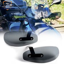 2X Guidão Universal Fumê de Motocicleta Defletores de Vento Manual Protetores Protetores comprar usado  Enviando para Brazil