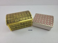Blechdosen gold truhe gebraucht kaufen  Burgstädt