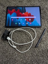 Usado, Samsung Galaxy Tab S7 11" 128GB 6GB RAM Preto Android (ATT) 5G SM-T878U comprar usado Usado, Samsung Galaxy Tab S7 11" 128GB 6GB RAM Preto Android (ATT) 5G SM-T878U comprar usado  Enviando para Brazil