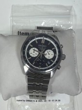 Seiko Essential Usado Motor Sports Inspirado Cronógrafo Relógio Mostrador Preto SSB429P1 comprar usado  Enviando para Brazil