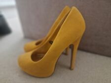 Primark mustard heel for sale  TUNBRIDGE WELLS