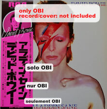 DAVID BOWIE Aladdin Sane Japan ( RVP-6128 ) ***Only OBI*** comprar usado  Enviando para Brazil