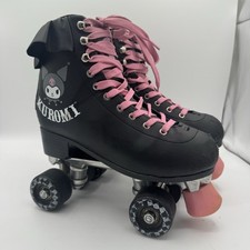 Bonecas Hello Kitty Sanrio Kill X Kuromi patins tamanho 6 EUA Kawaii preto rosa comprar usado  Enviando para Brazil