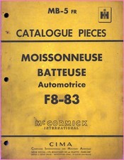 Catalogue pièces détachées d'occasion  Marcillat-en-Combraille