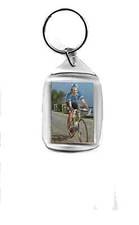 Portachiavi ciclismo bici usato  Italia
