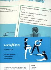 Prospekt uniflex rennsteig gebraucht kaufen  Dresden