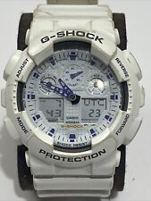 Casio G-shock 5081 GA-100A resistente à água 20BAR branco roxo com nova bateria! comprar usado  Enviando para Brazil