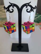 Boucles oreilles rubik d'occasion  Labergement-lès-Seurre